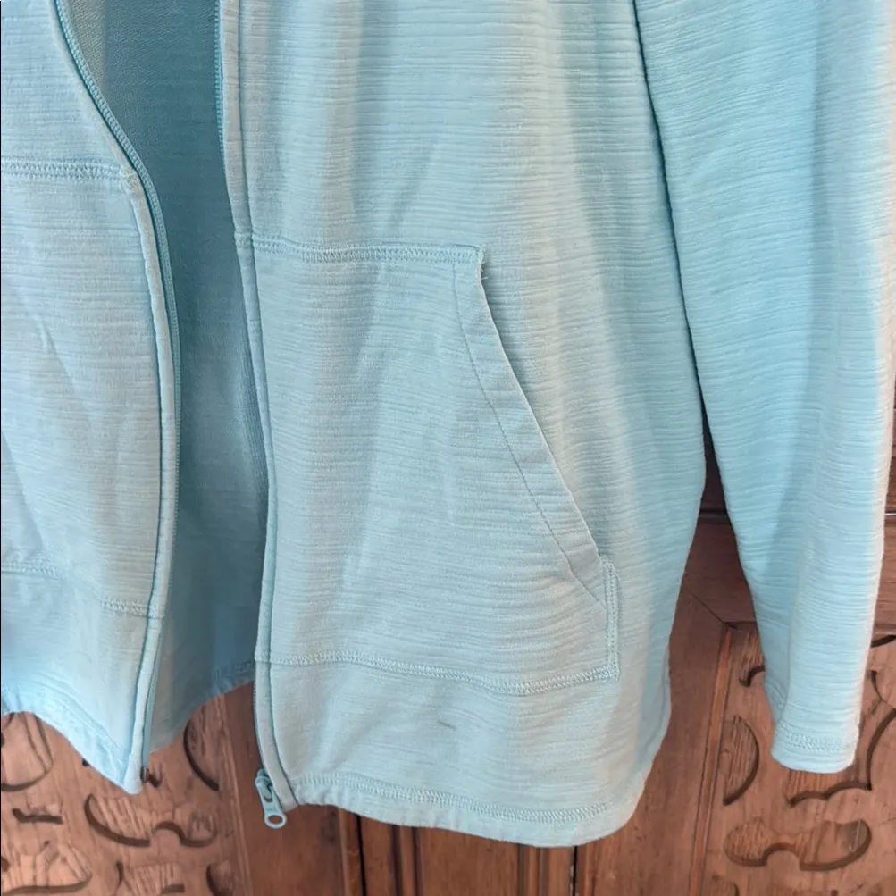 Light Blue Zip-Up Jacket - Image 4