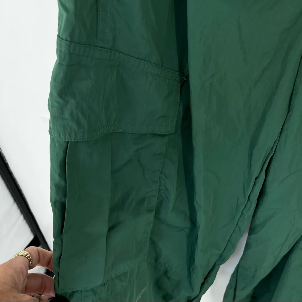 Offline by Aerie Move It Cargo Track Jogger Pants Dark Green Active‎ Casual XS - Image 6