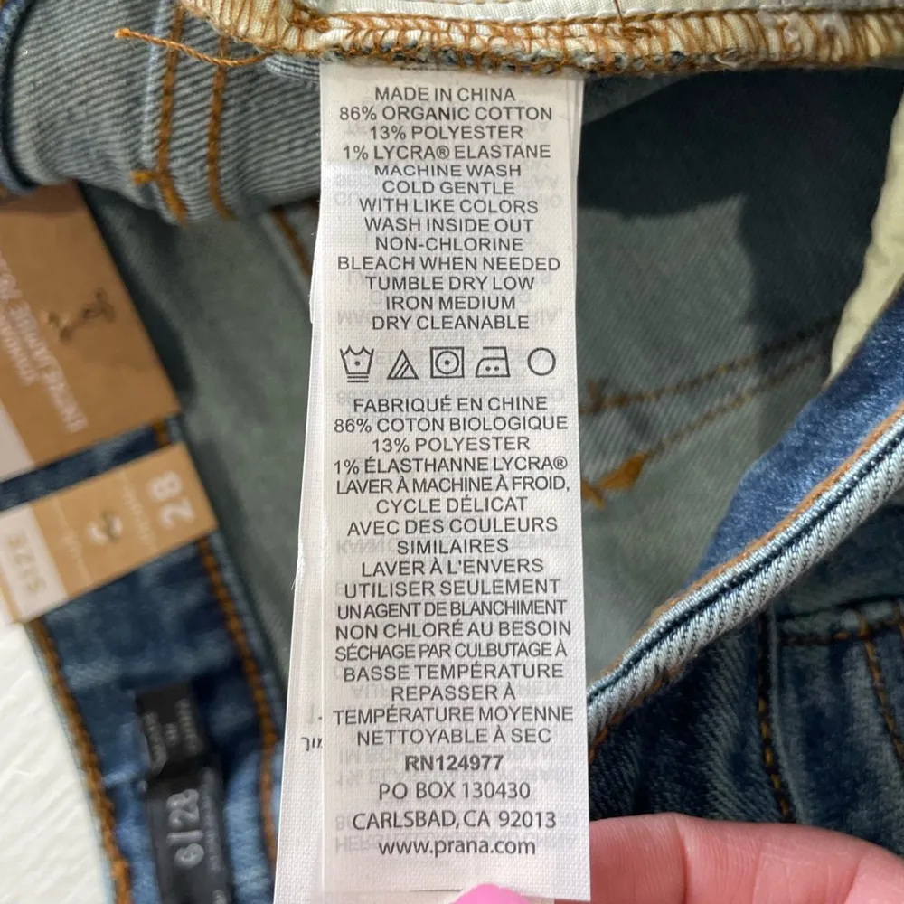 New  Sienna Skinny Jeans Stretch Denim True Blue Size 6 - Image 16