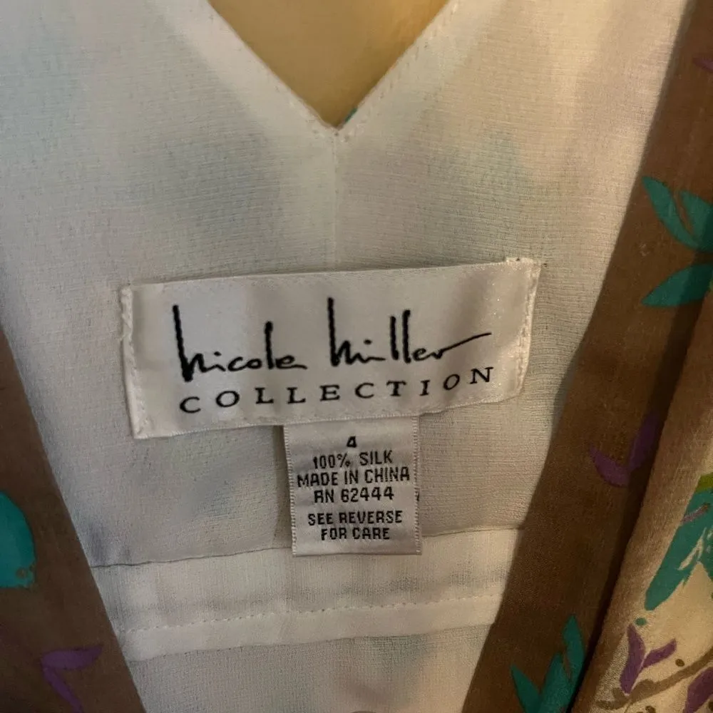 Nicole miller silk dress 4 - Image 6