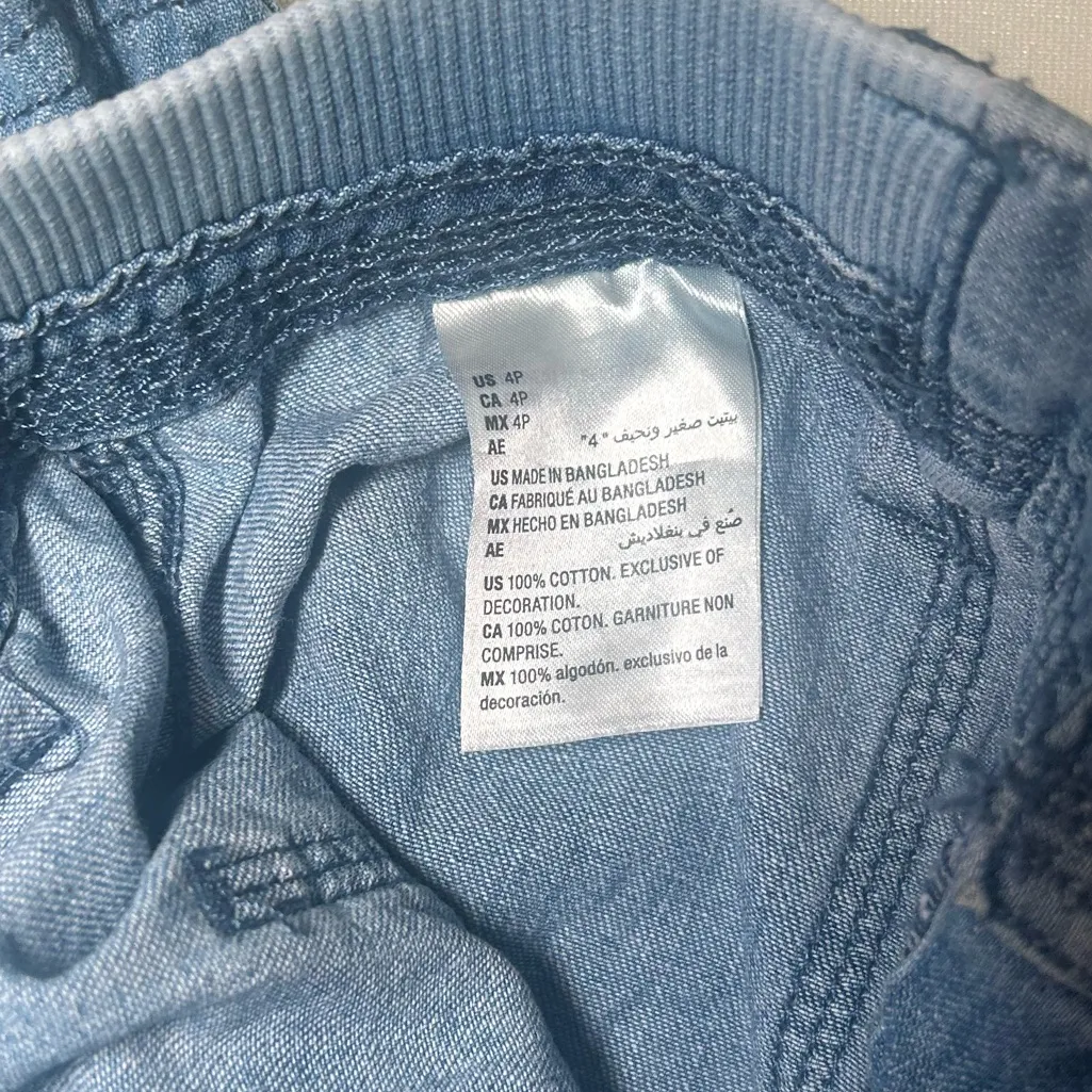 ❤️ 3/$15 Style & Co Cropped Cargo Pants, size 4 petite - Image 4