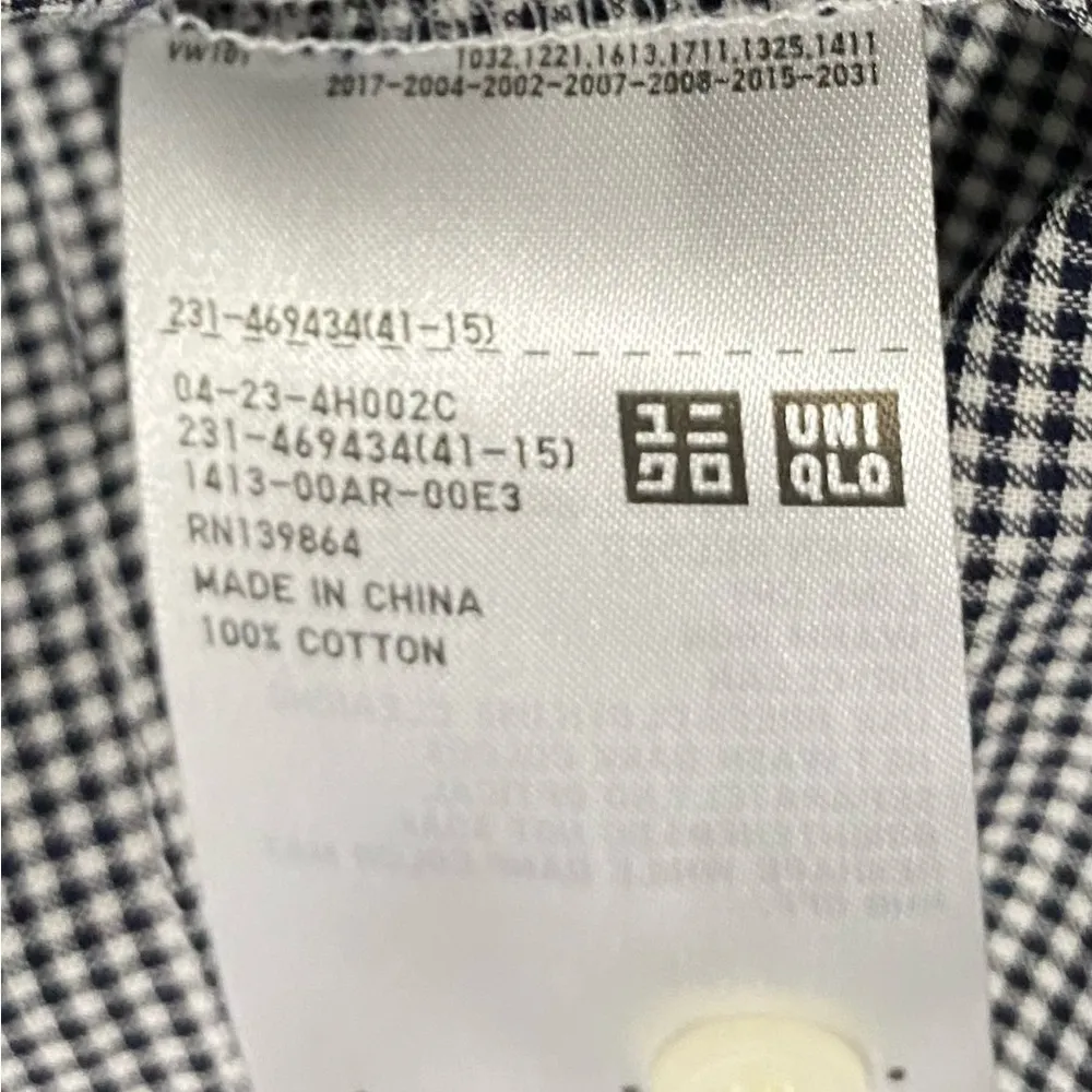 Ines de La Fressange Uniqlo Button Down Top Blue - Image 9