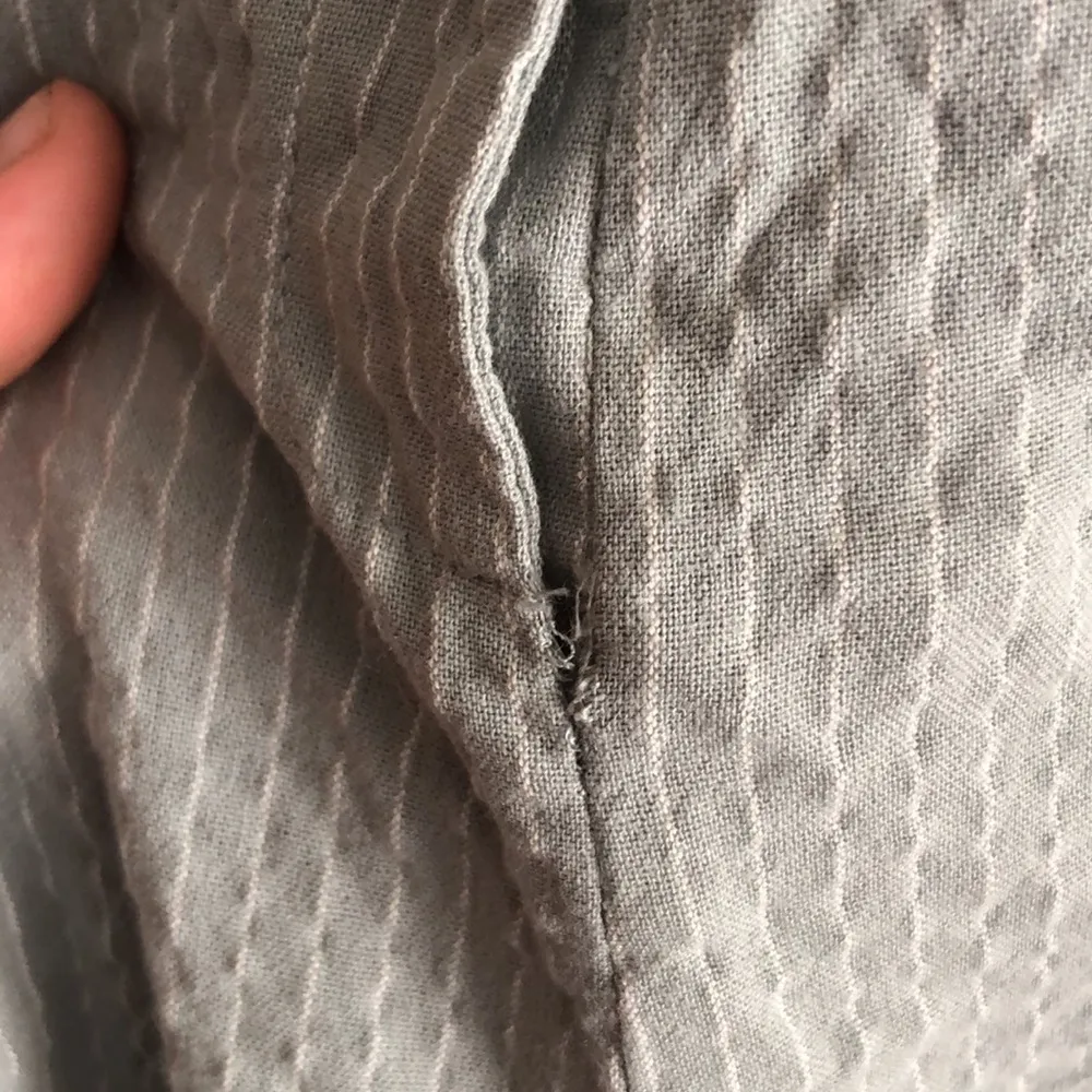 Peyton Bree jumpsuit romper stripped baby blue romper tank top size 16 clothing​ - Image 5