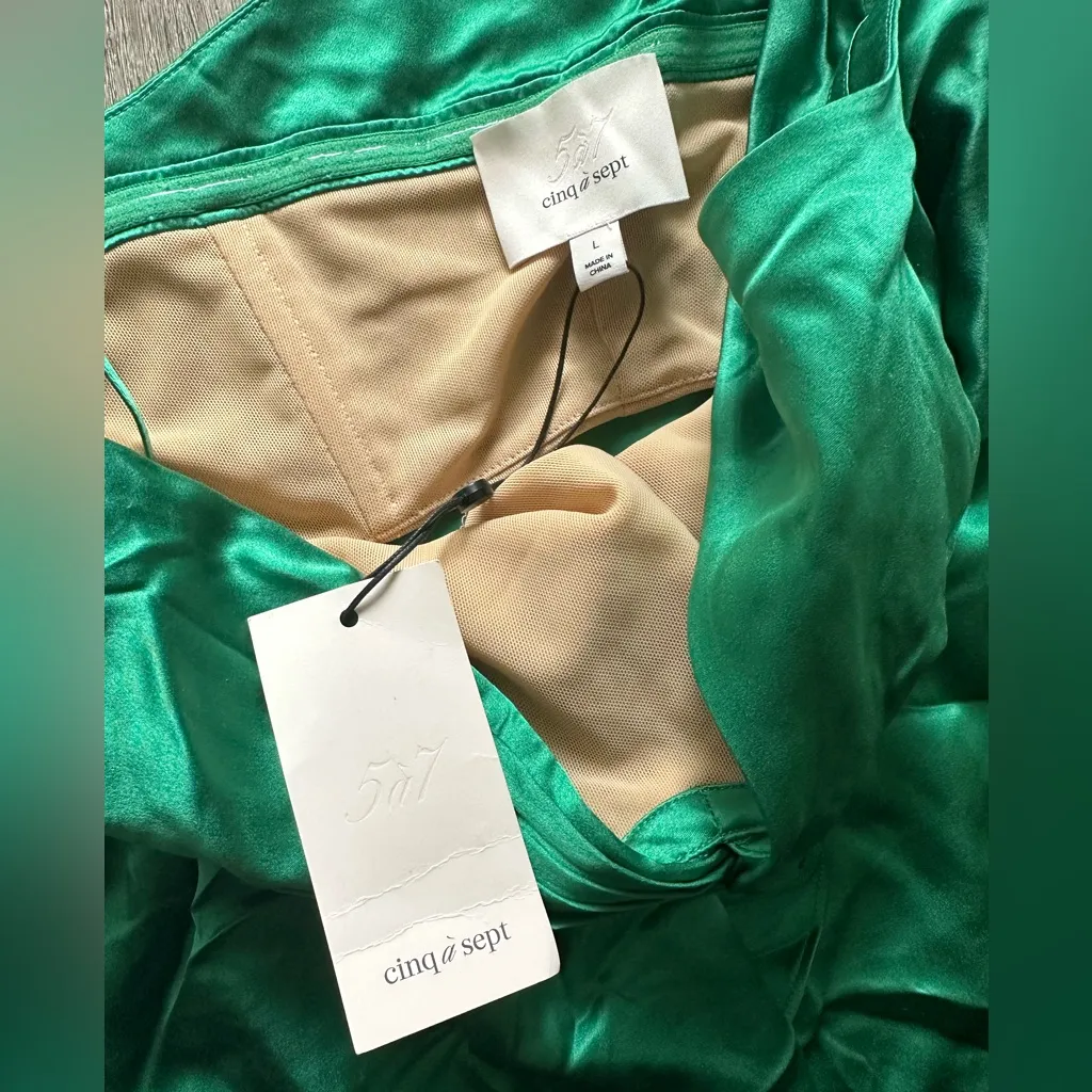 Cinq a‎ Sept Jade Maeve top L - Image 7