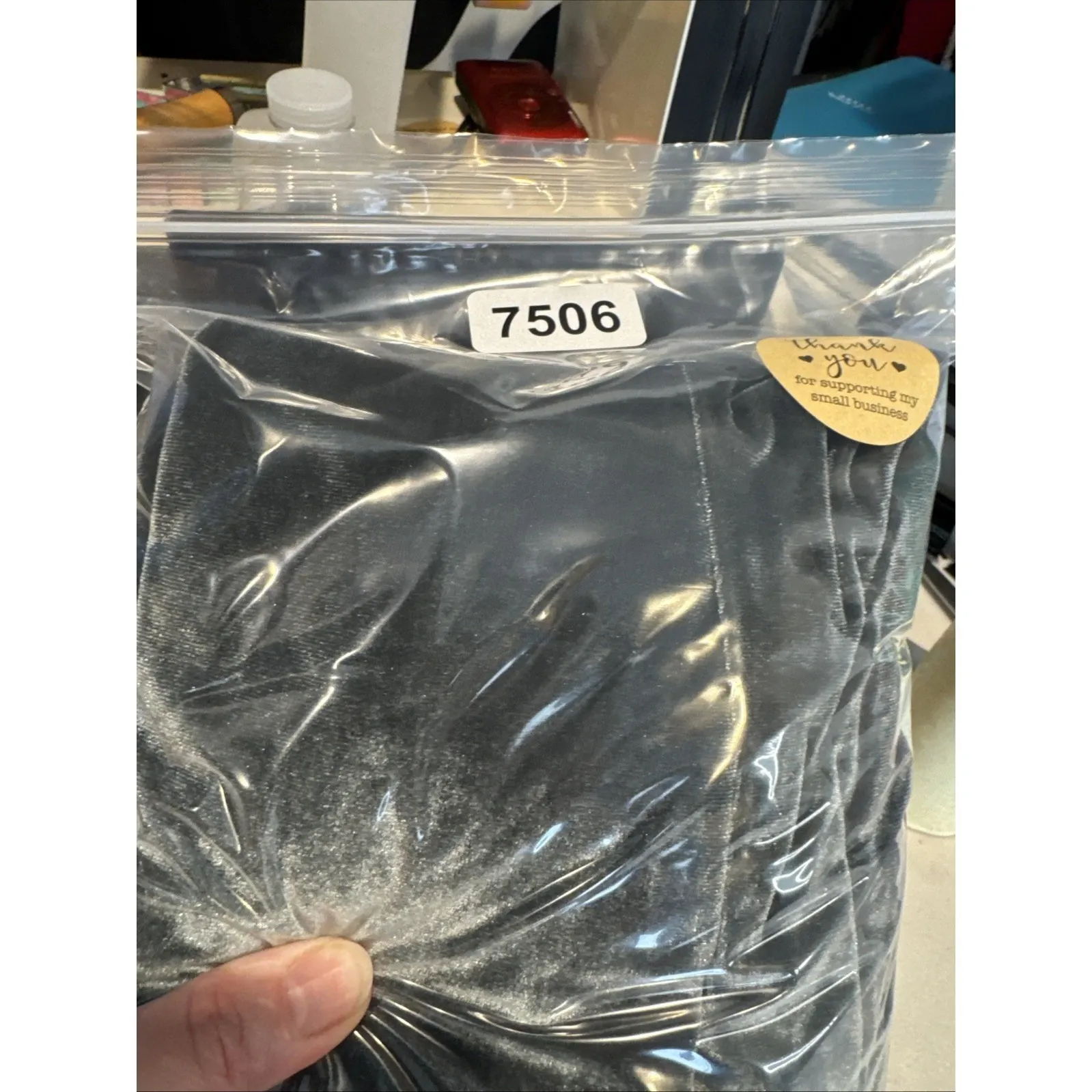 Baltic Born Tatiana Velvet One Shoulder Dress Womens Small Green Velvet Holiday - Image 15