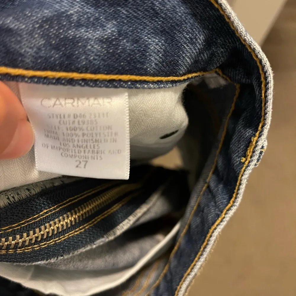 💛CARMAR Los Angeles Mini Skirt Denim, Size 27 Blue - Image 4