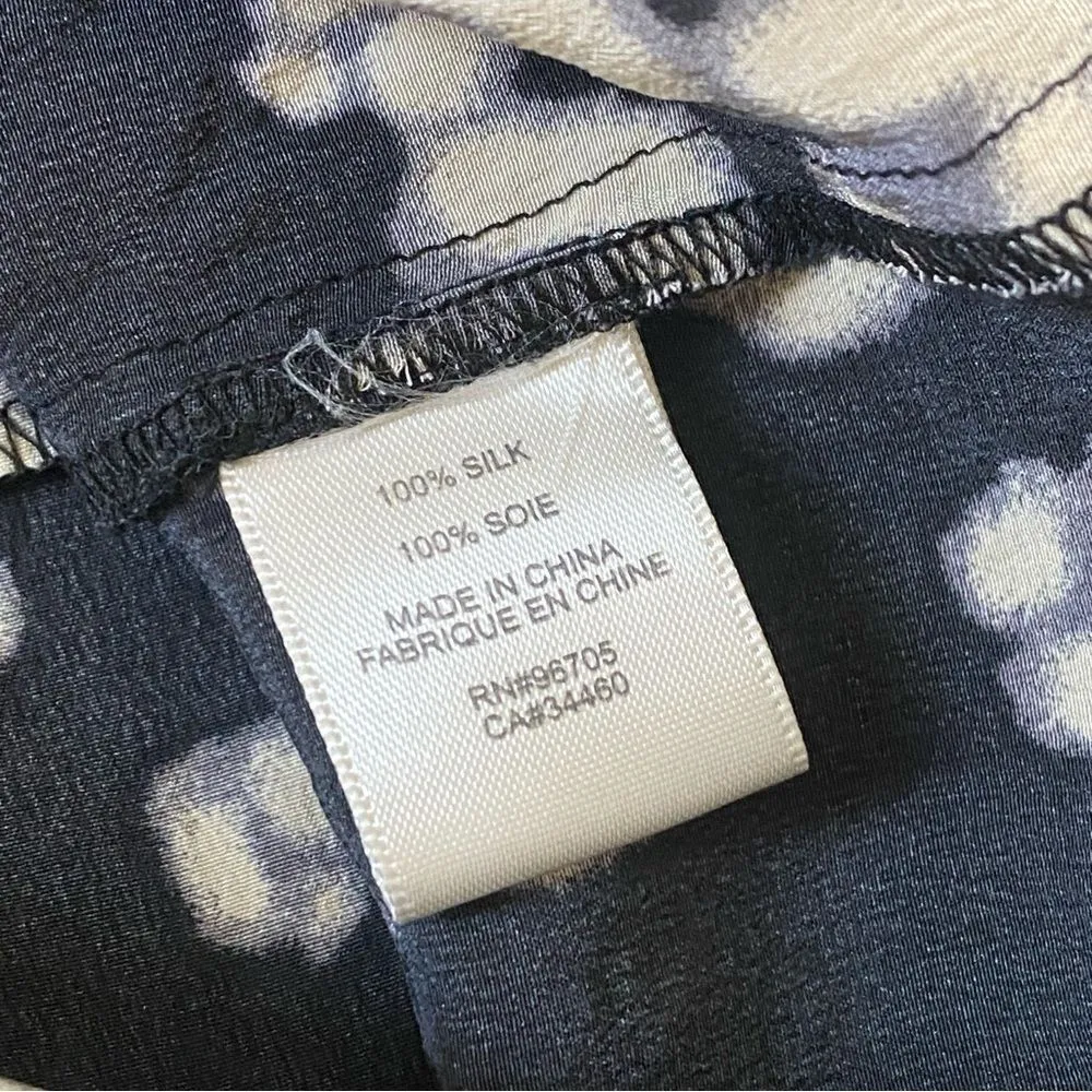 Rebecca Taylor Silk Leopard Dress Nordstrom Bobcat Print 2 Pockets - Image 10