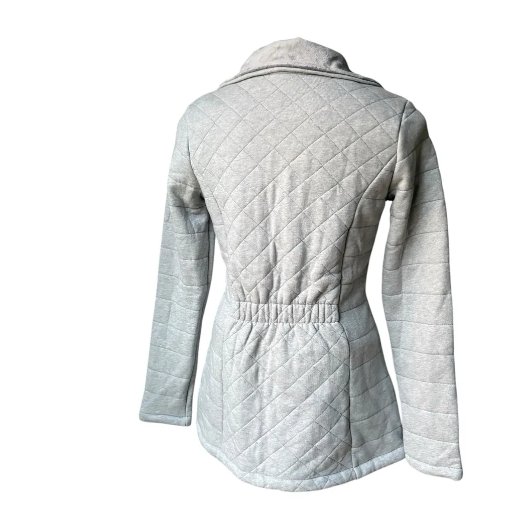 The North Face Caroluna Quilted Fleece Lined Full Zip Jacket, Sz S - Image 9