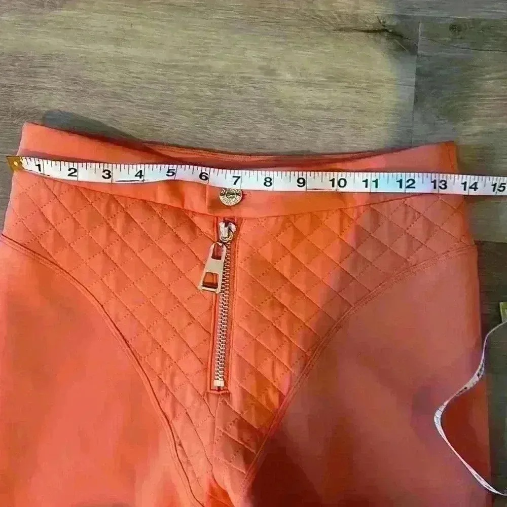 P.E Nation REFLECTION PANT IN ARABESQUE sz M Orange Size M - Image 6