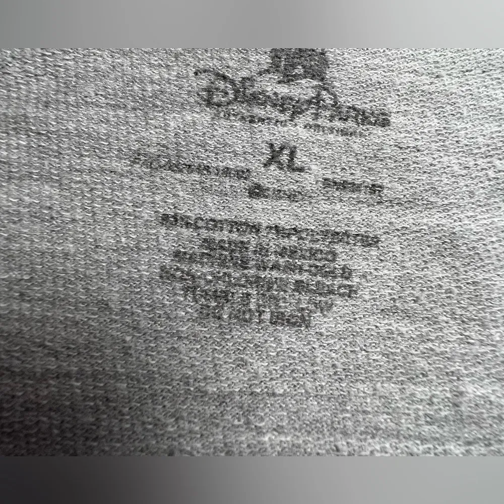 Disney Parks Epcot Paris Long Sleeve, Size XL Mikey, Minnie gray T-shirt  cotton - Image 8