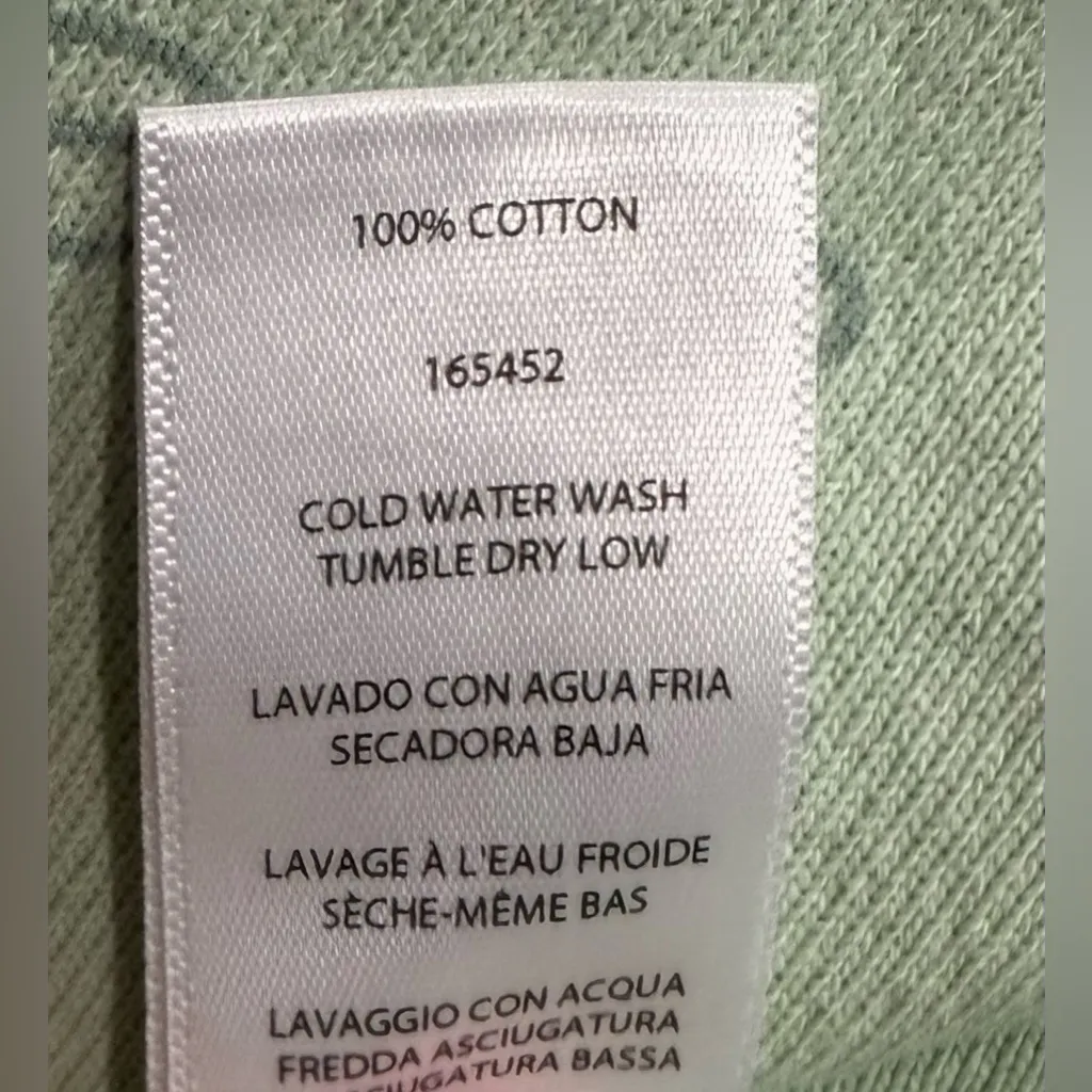 Rare BOYS LIE GET BLOCKED MINT GREEN Sweatshirt Graphic Oversized HOODIE OS - Image 6