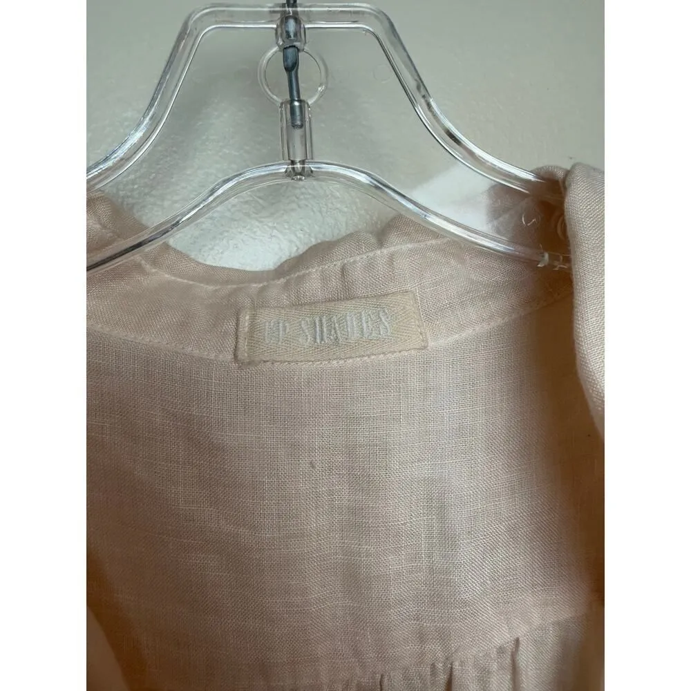CP Shades Pink Linen Teton Tunic Dress Sz. S - Image 5