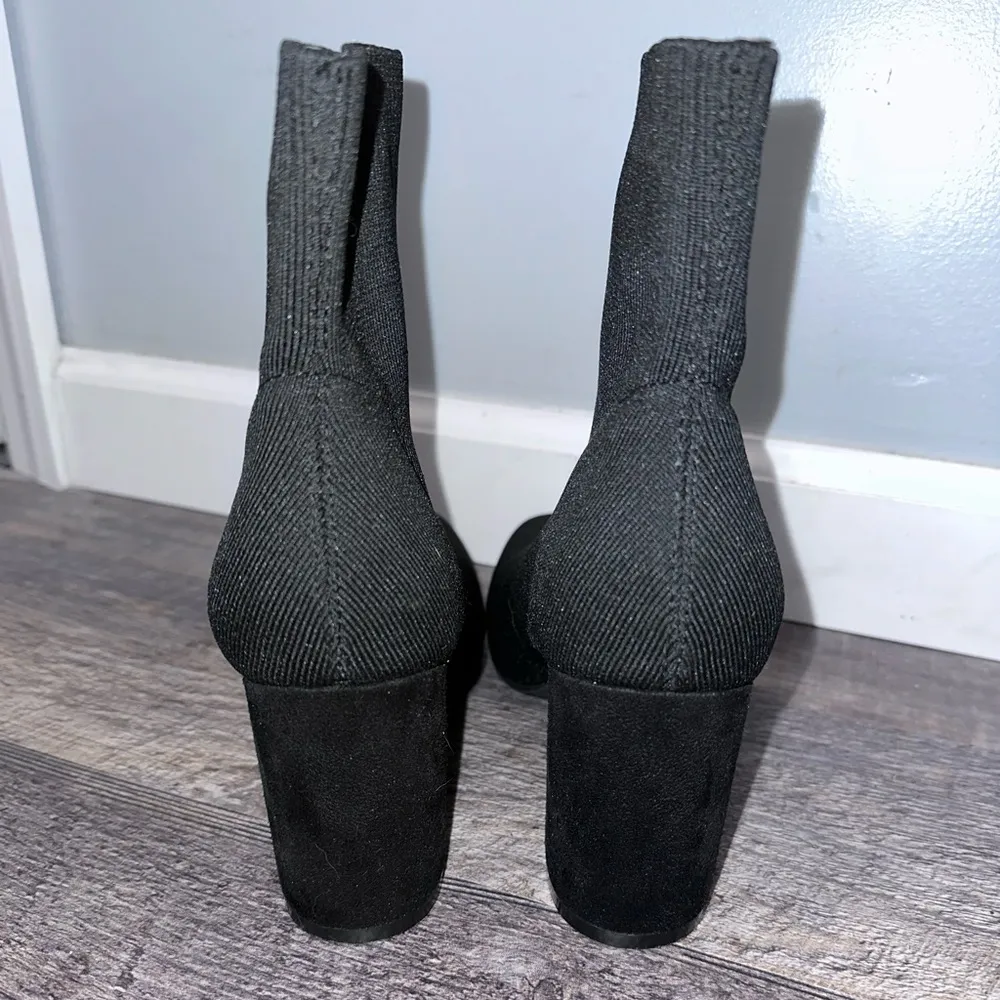 MIA Black Heel Boots - Image 4