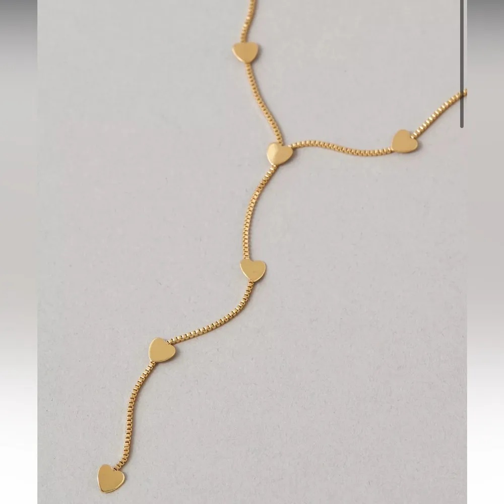 American Eagle  Heart Lariat Necklace - Image 2