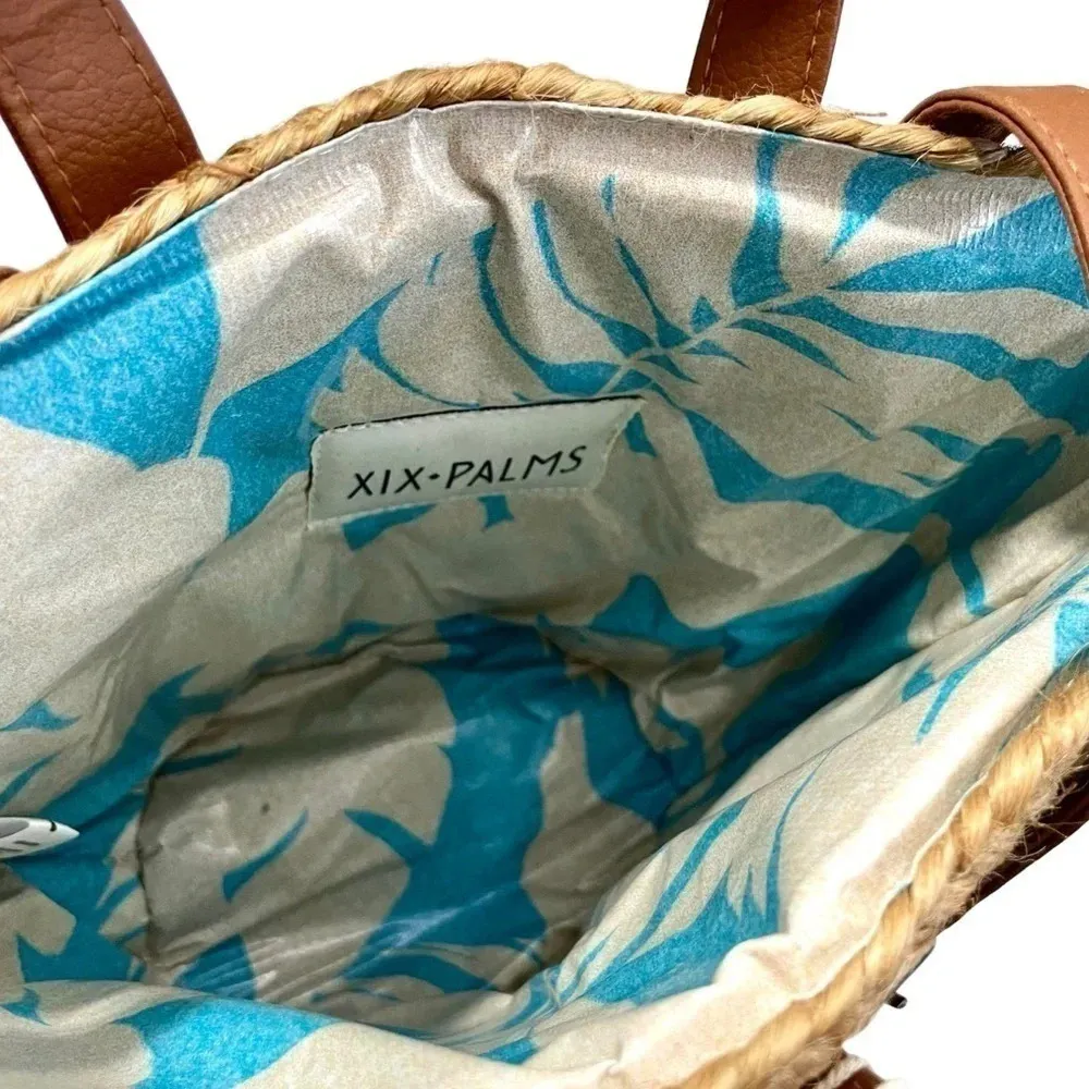 NWT XIX Palms The Shorebreak Picnic Cooler Bag Tan - Image 4