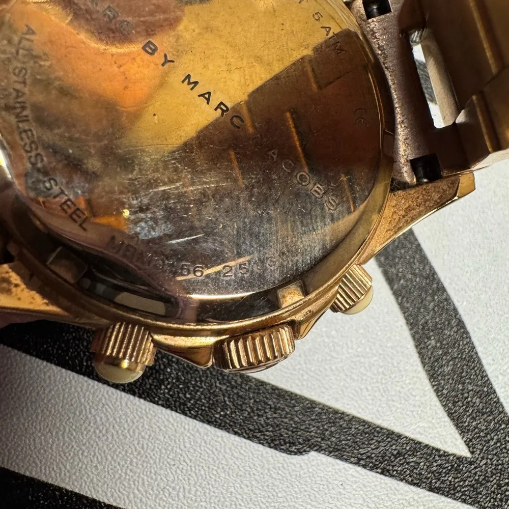 Marc by Marc Jacobs Rose Gold Wrist Watch - Image 6