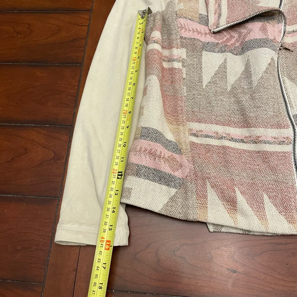 Anthropologie Under Skies Aztec Moto Jacket‎ - Image 4