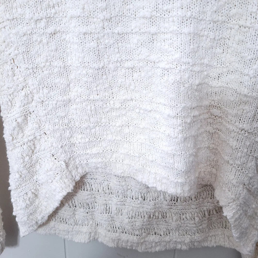 Moth Sweater Women Mock Turtle Neck Long Sleeve Pullover Beige Size M Size M - Image 3