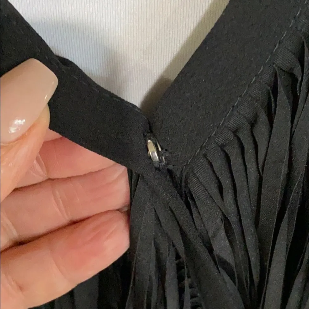 Yoana Baraschi Grand Illusions Wrap Fringe Blouse - Image 8