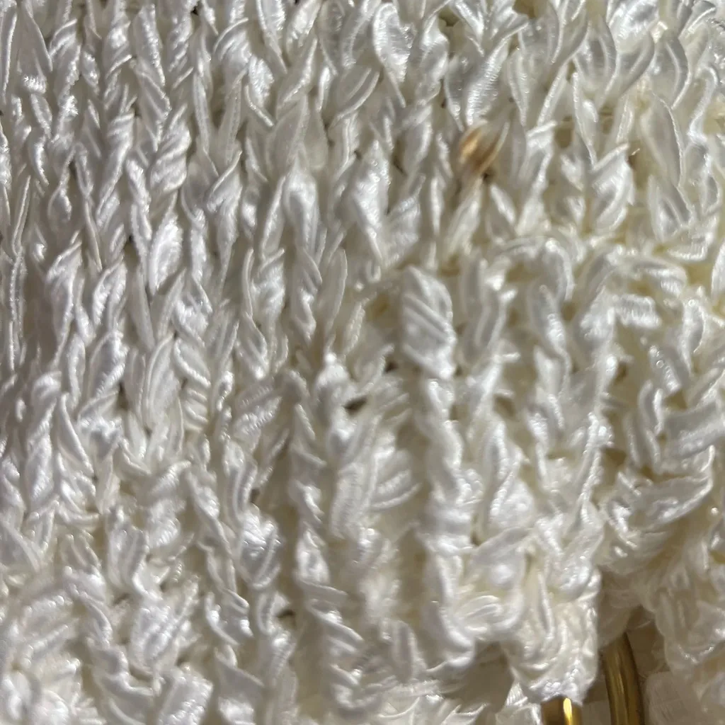 3 for $50 A.L.C. White sleeveless fringe tassel top S resort resortvibes boho - Image 6