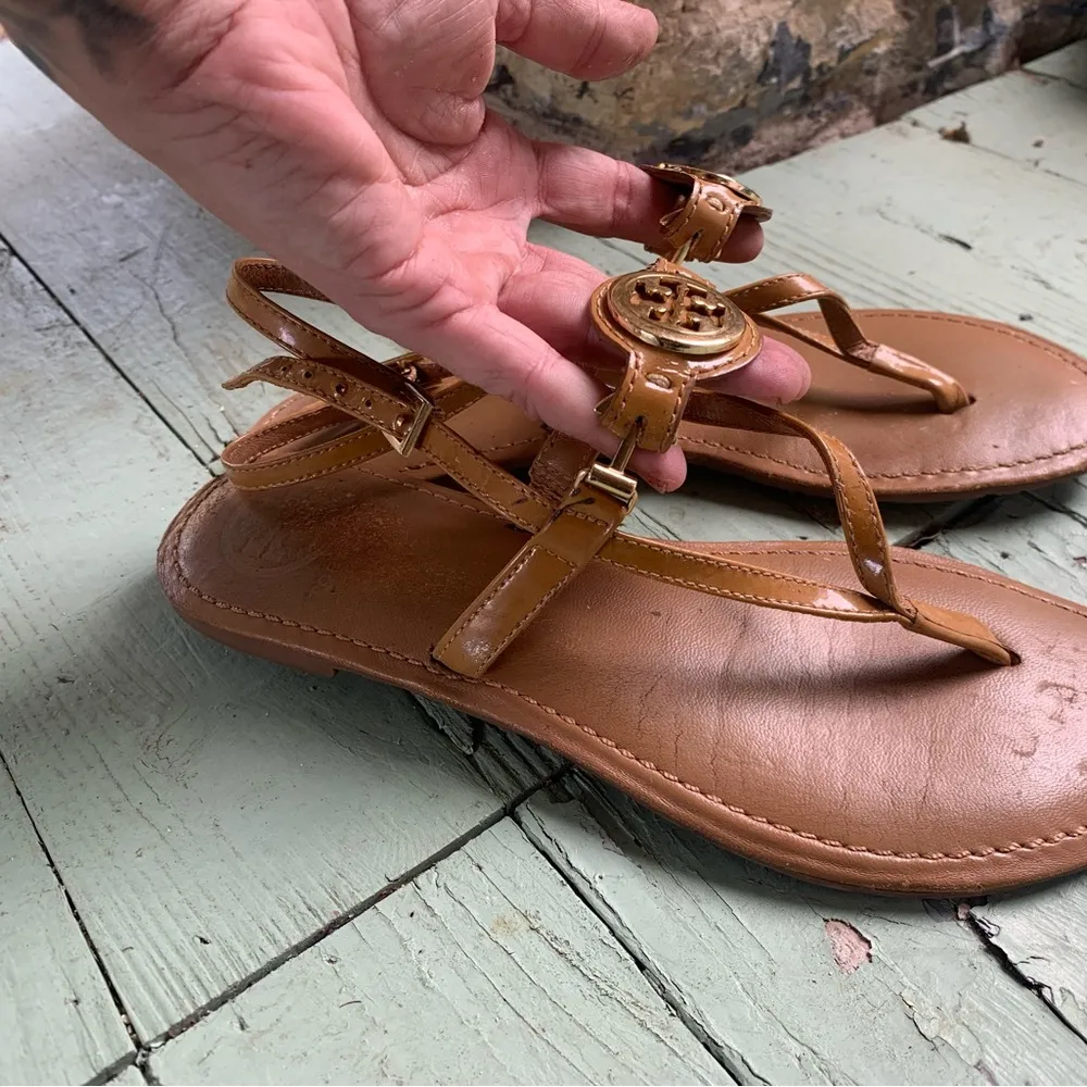 Tory Burch  brown sandals - Image 2