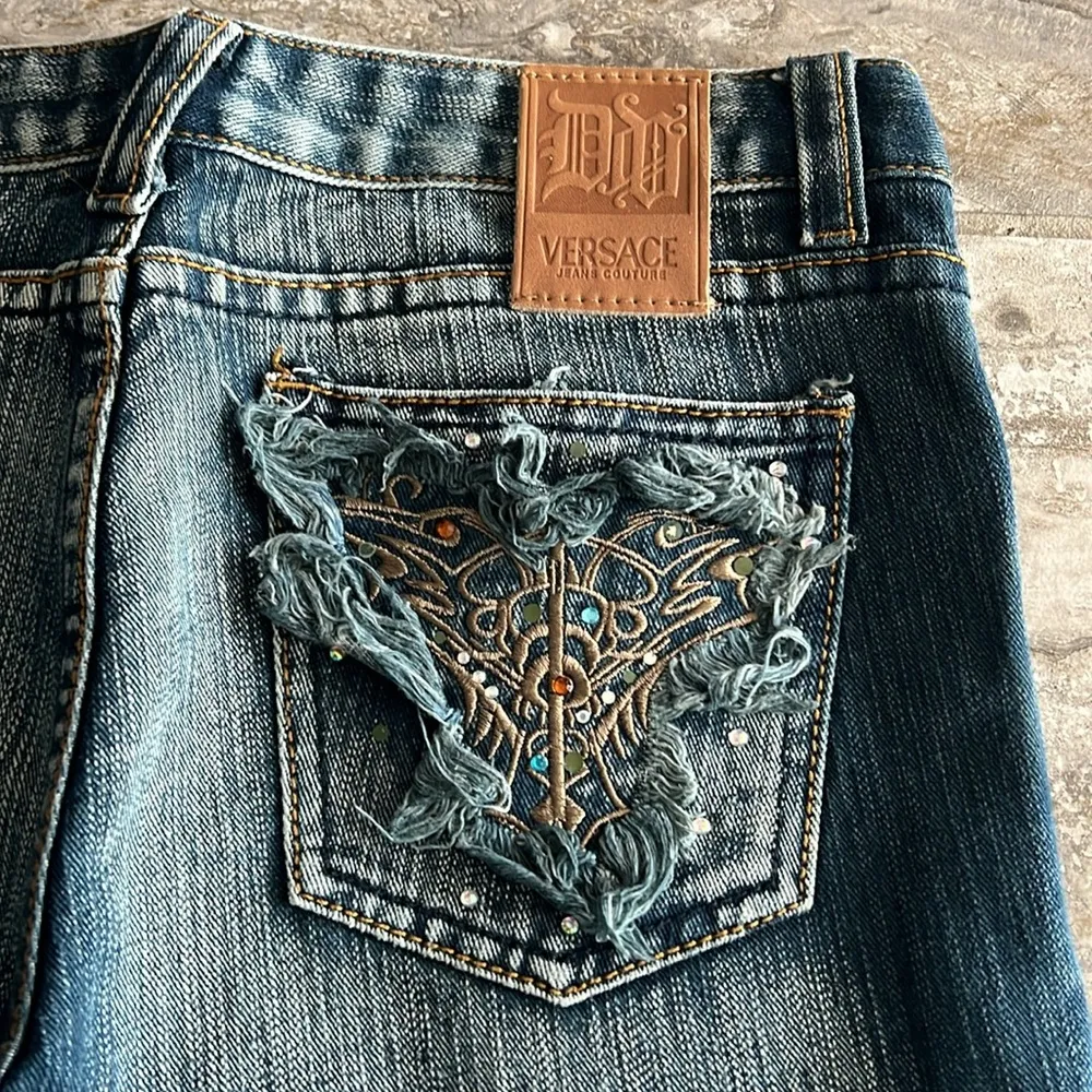 Versace Jeans Couture Jeans in Blue, Size 30 EXCELLENT! - Image 6