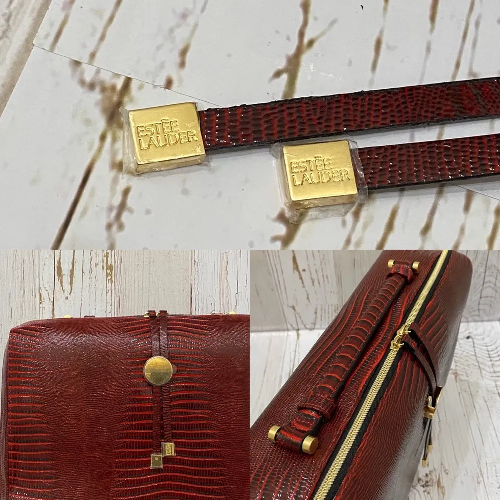 Estée Lauder  Large Briefcase Cosmetic Bag - Image 8