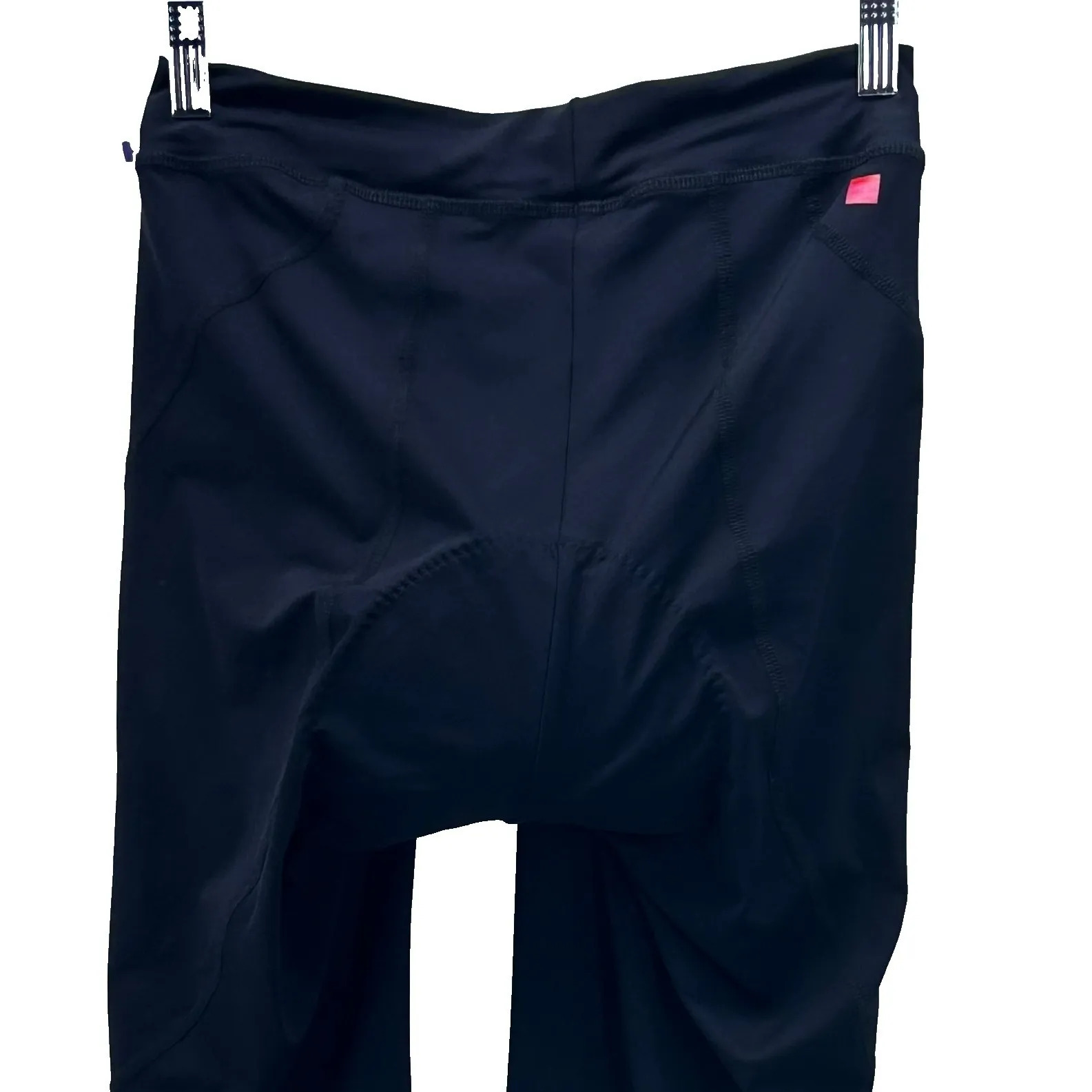 Terry Precission‎ Cycling Shorts Womens Large Capri Bike Padded Bike Triathlete Black - Image 4