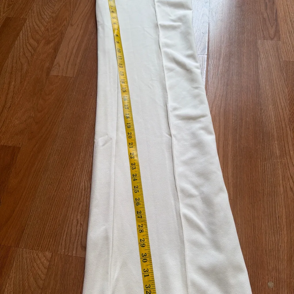 Elegant cream Lace Jumpsuit White Size L - Image 7