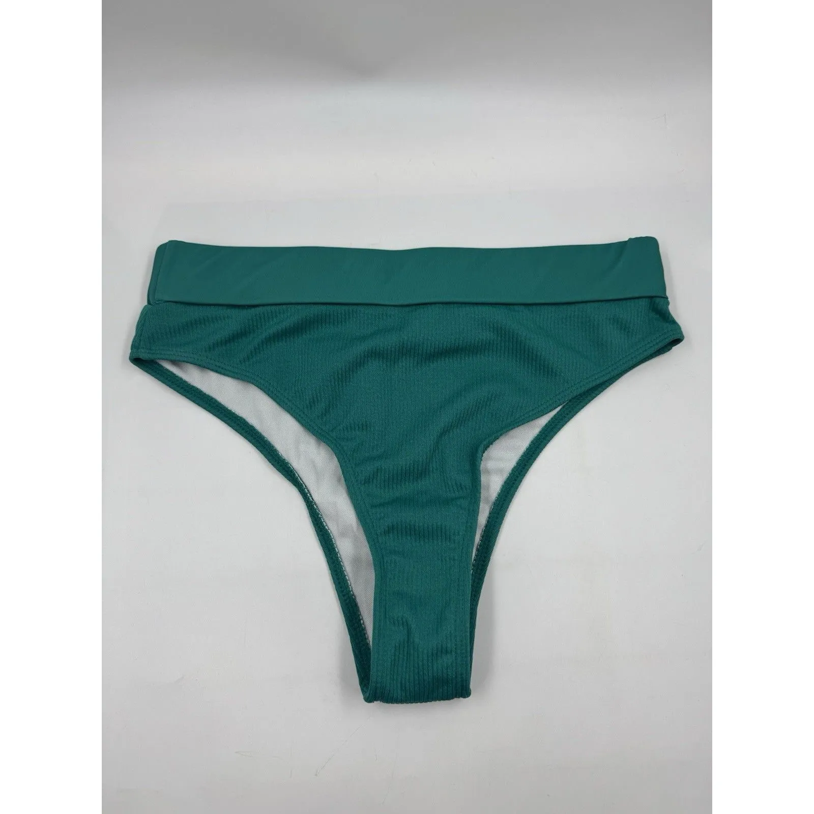 New SHEIN Swim Bikini Set Top & Swim Bottom Teal/Green Women’s SIZE L - Image 7