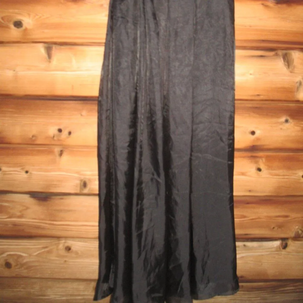 MAC DUGGAL 26527  Womens Black Ruffle Layered One Shoulder Gown Dress - Image 11