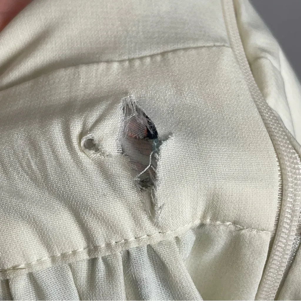 Anthropologie Collette Dinningan Dress Tied Acionna Silk Size 12 V-Neck Eclectic - Image 16