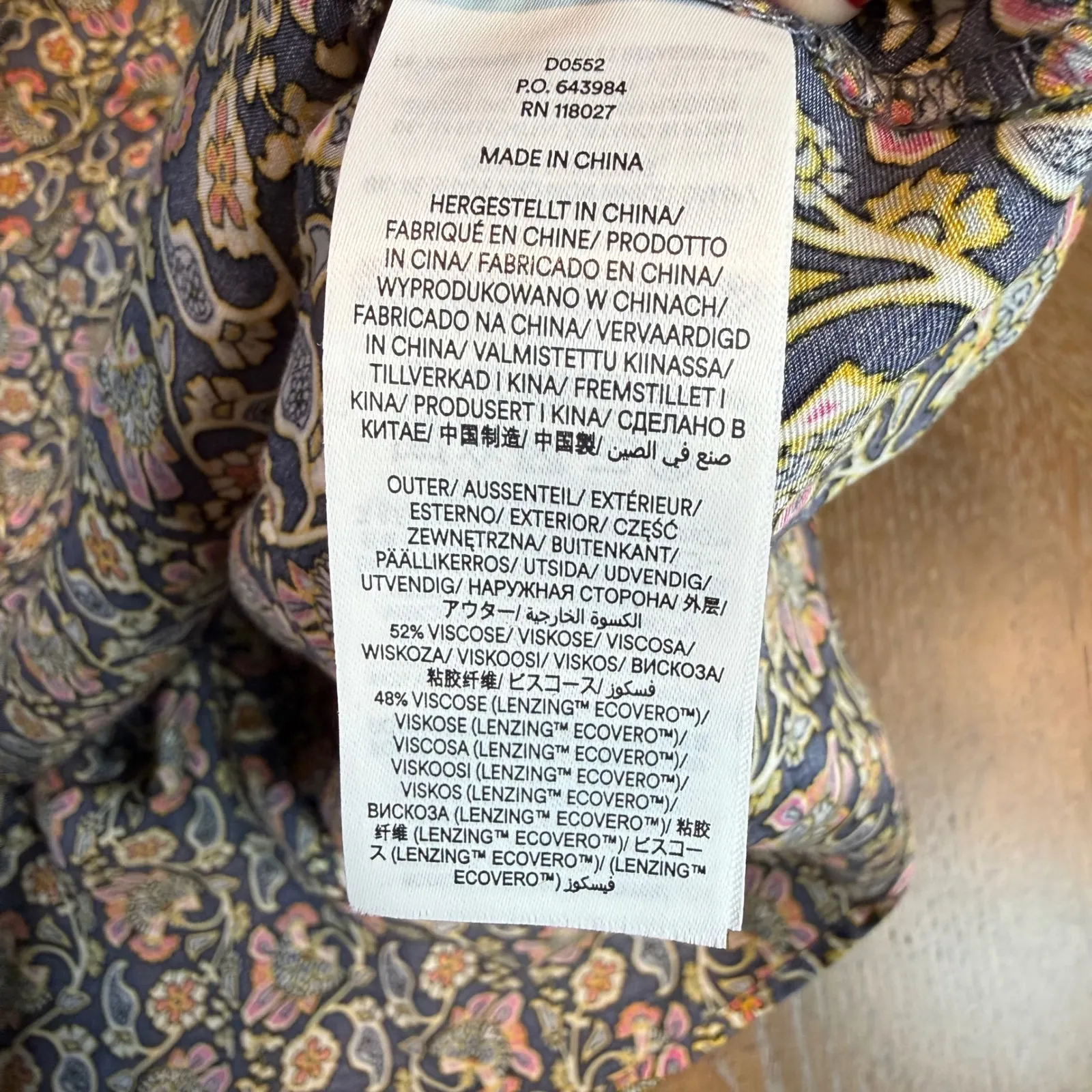 Boden Satin Midi Tea Dress Floral V - Image 7