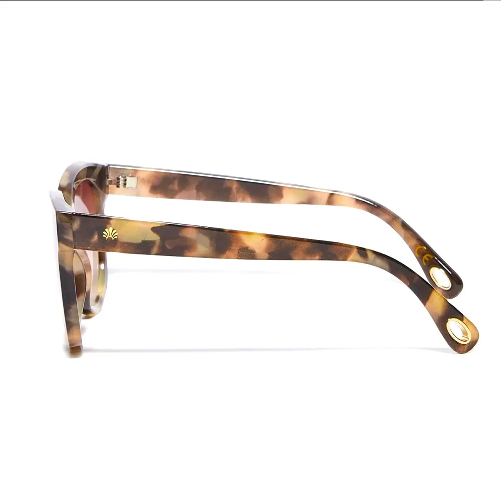 Lele Sadoughi Tortoise Sunglasses - Image 12