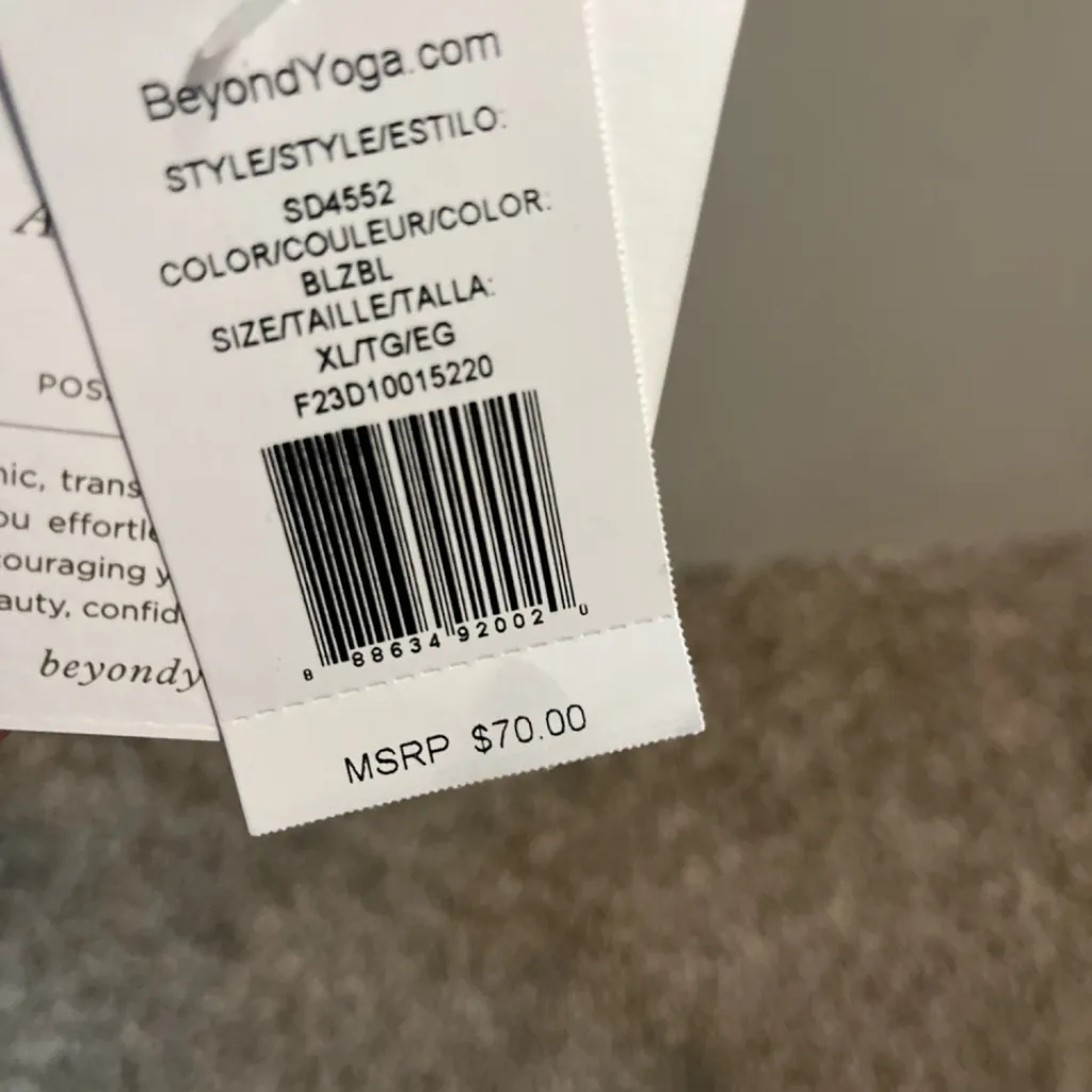 Beyond yoga, space dye tank tops, new with tags extra-large - Image 3