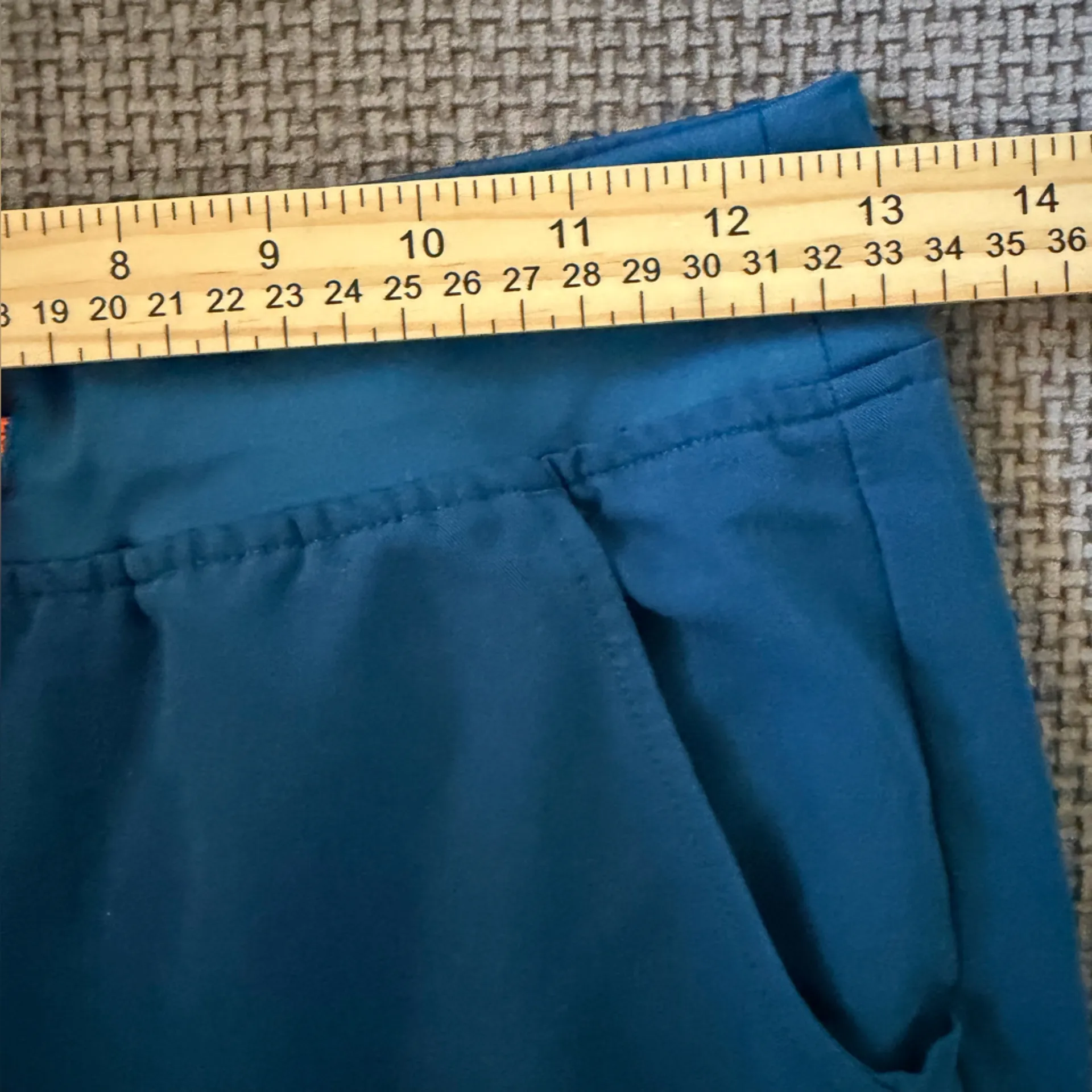 FIGS Zamora Jogger Scrub Pants Deep Reef High Waisted XS/P Medical Nurse Uniform - Image 4