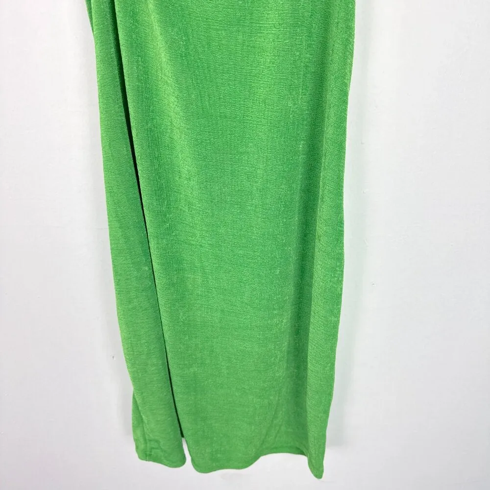 NWOT ASOS ASYOU Keyhole Neckline Slinky Mini Dress Green Size 14 NEW - Image 8