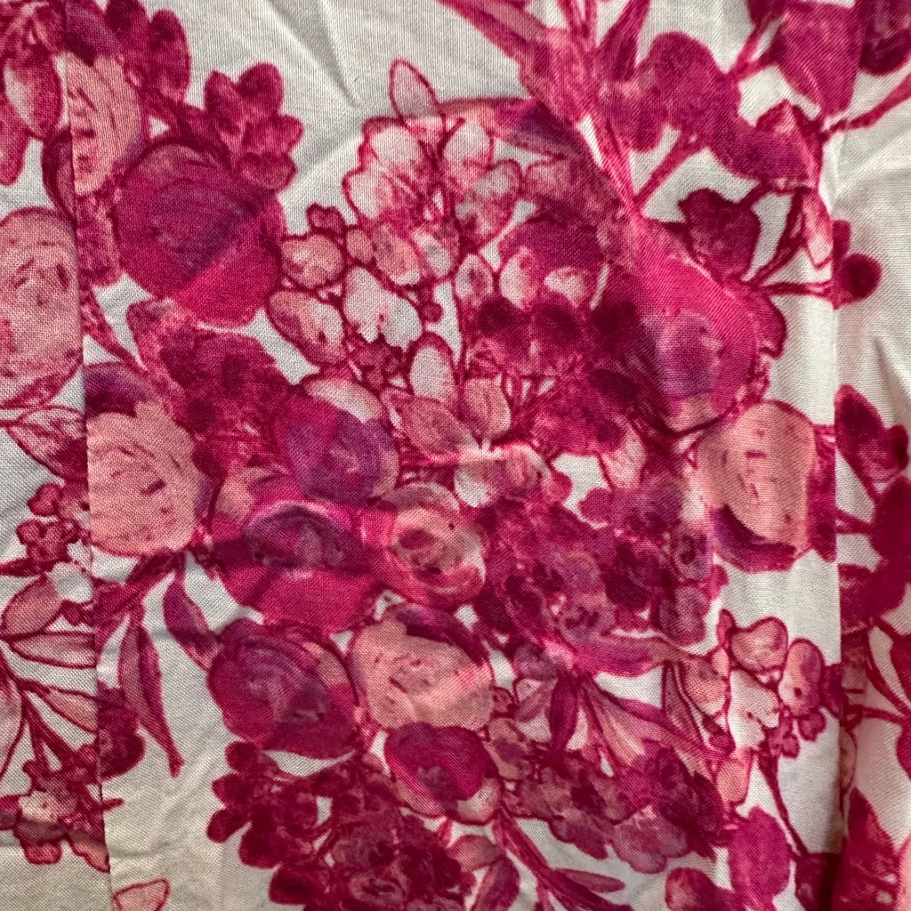 Coldwater Creek Pink Watercolor Floral Women's Midi Maxi Dress Plus Size 3X - Image 5