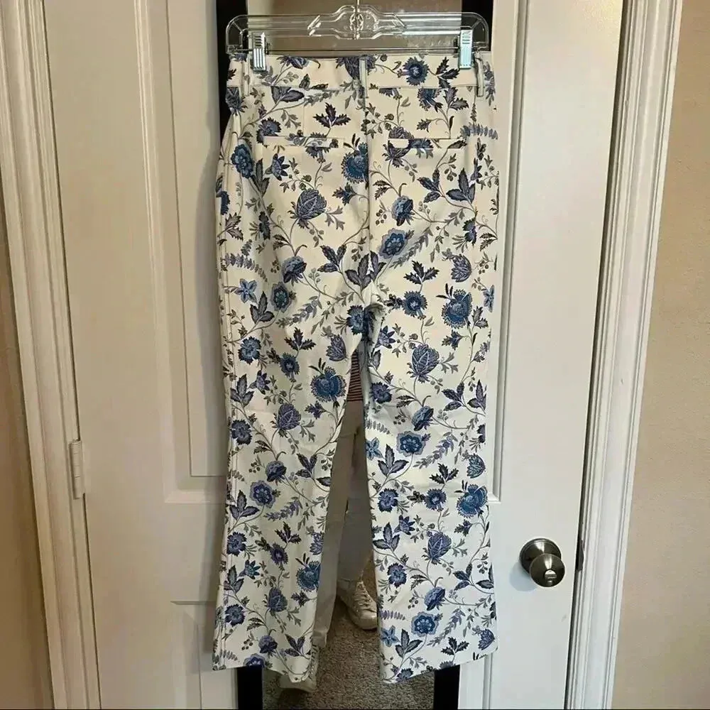 10 Crosby Derek Lam Floral Pants - Image 4