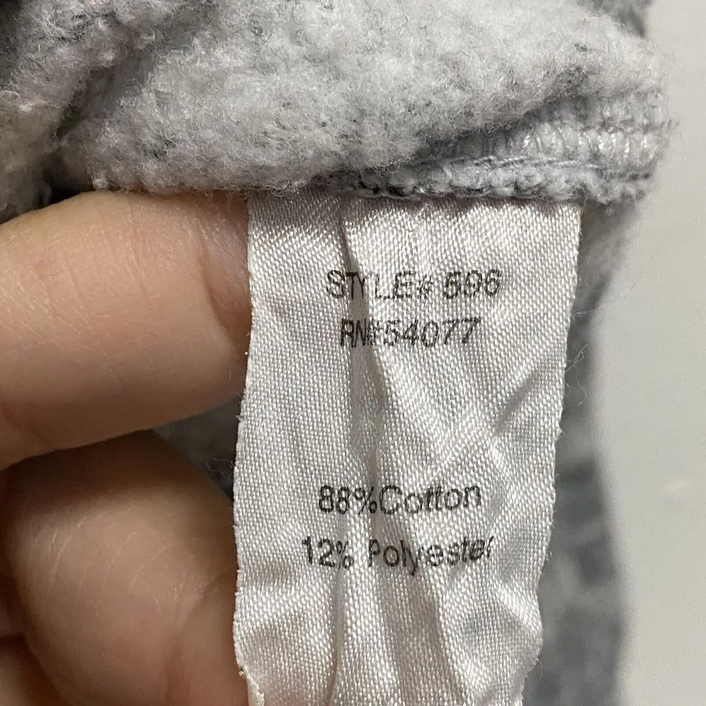 CAbi Heather Gray Small Hourglass Marled Button Front Knit Jacket Women's #596 - Image 5