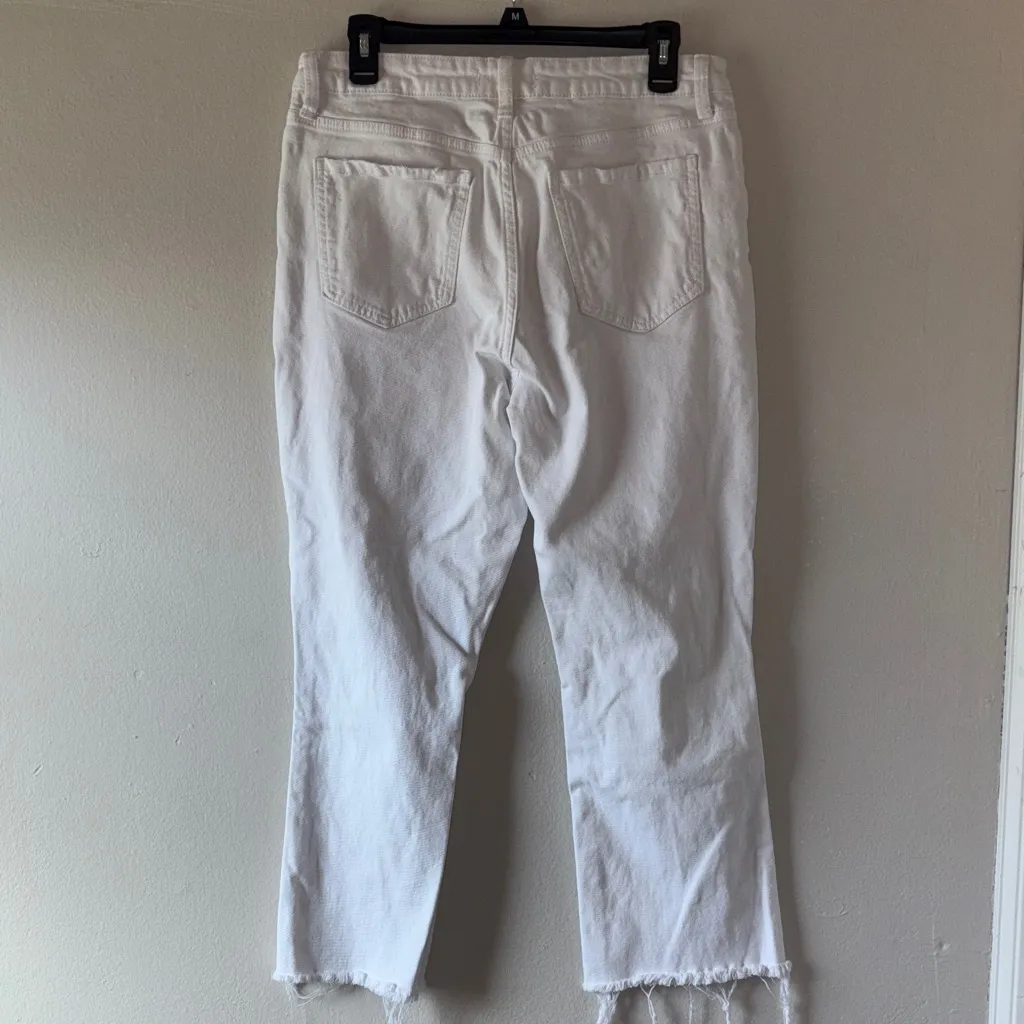 Studio Blue White Distressed Jeans - Image 3