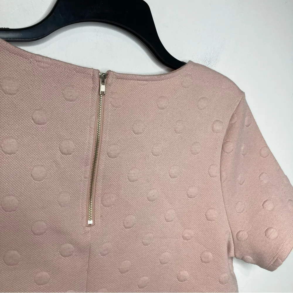 Anthropologie W5 blush textured dot‎ top size medium - Image 5