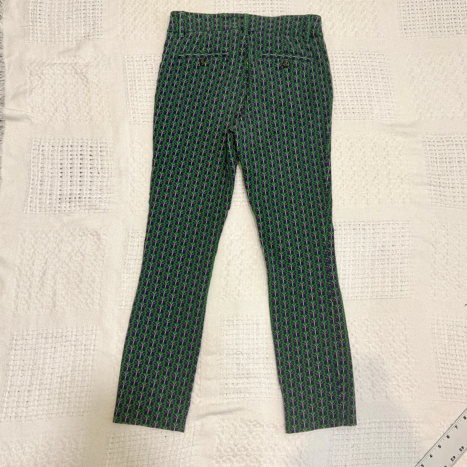 Anthropologie 4 Essential Slim Trousers ankle pant butterfly P2 3114 - Image 12