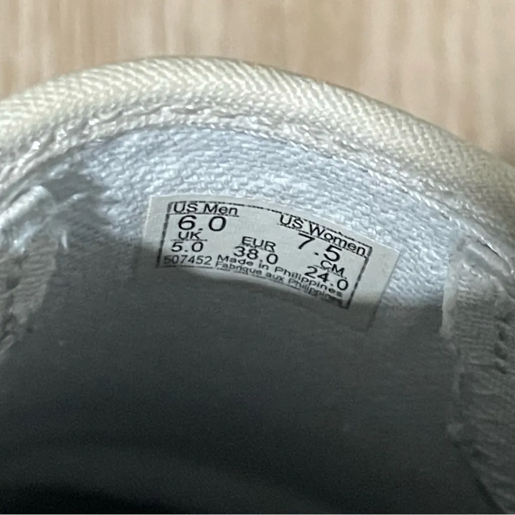 Vans White Leather Slip-On Sneakers - Image 3