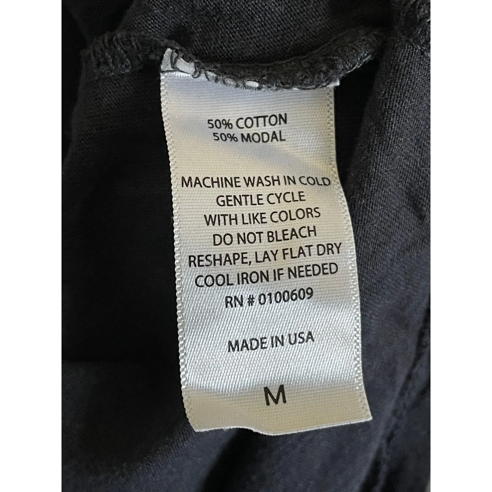 Junk Food Grateful Dead Graphic Long Sleeve Tee Vintage Band Top Made in USA Black Size M - Image 5