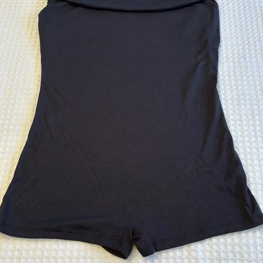 NEW!  BEACH Marren Size SMALL Shorts Romper BLACK - Image 7