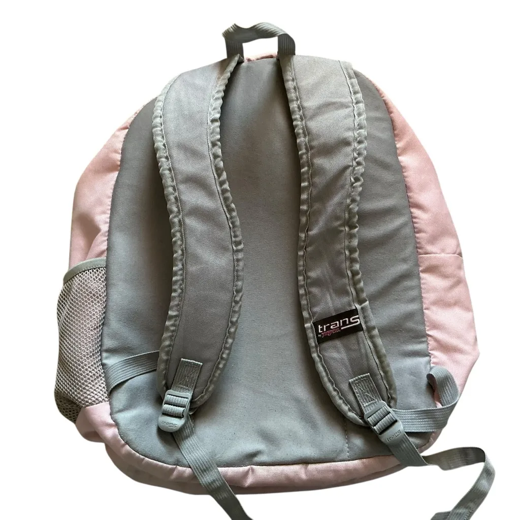 Pink trans by JanSport backpack large with laptop sleeve - Image 2