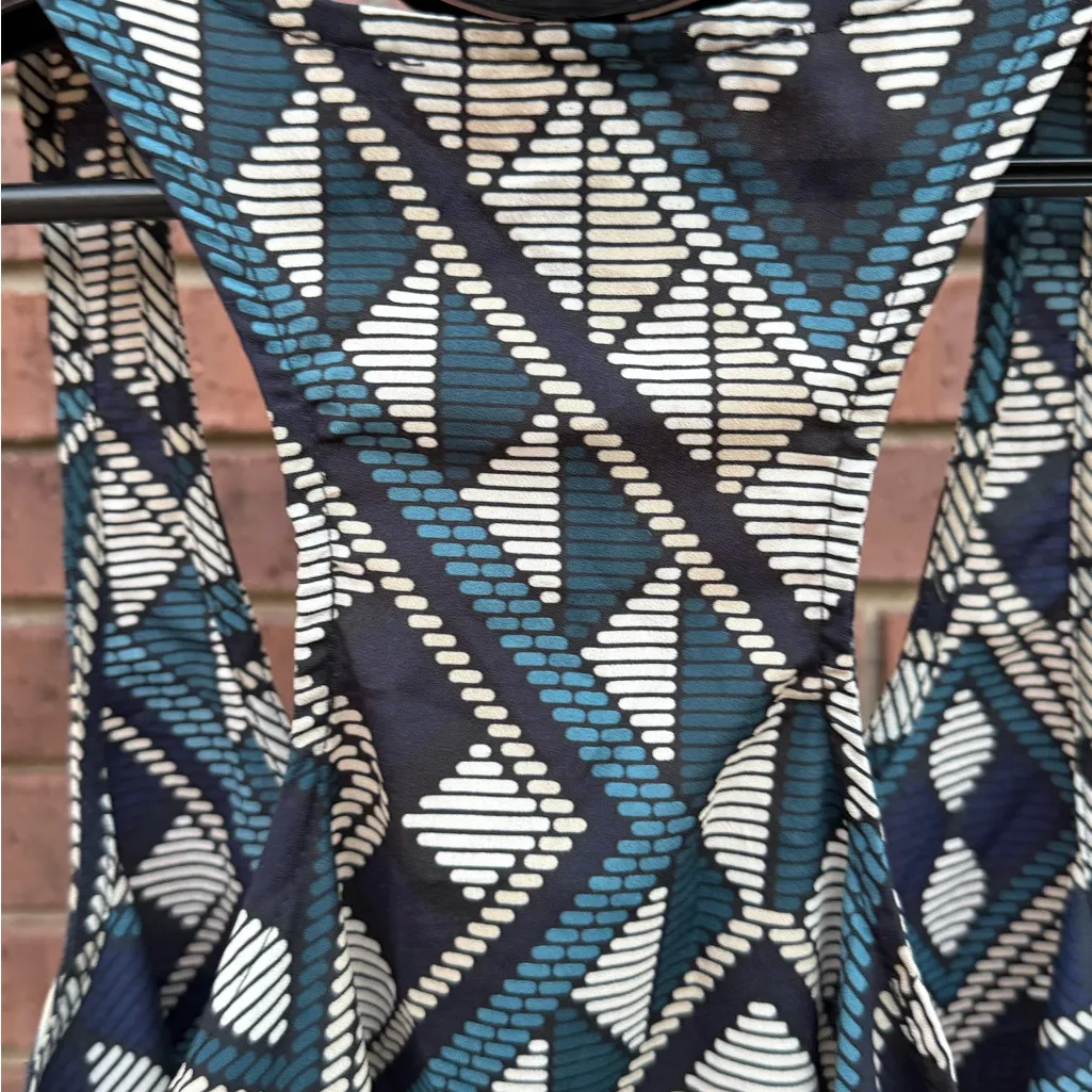 Collective Concepts Geometric Pattern Tank Top Sleeveless Blouse Size Small EUC - Image 6