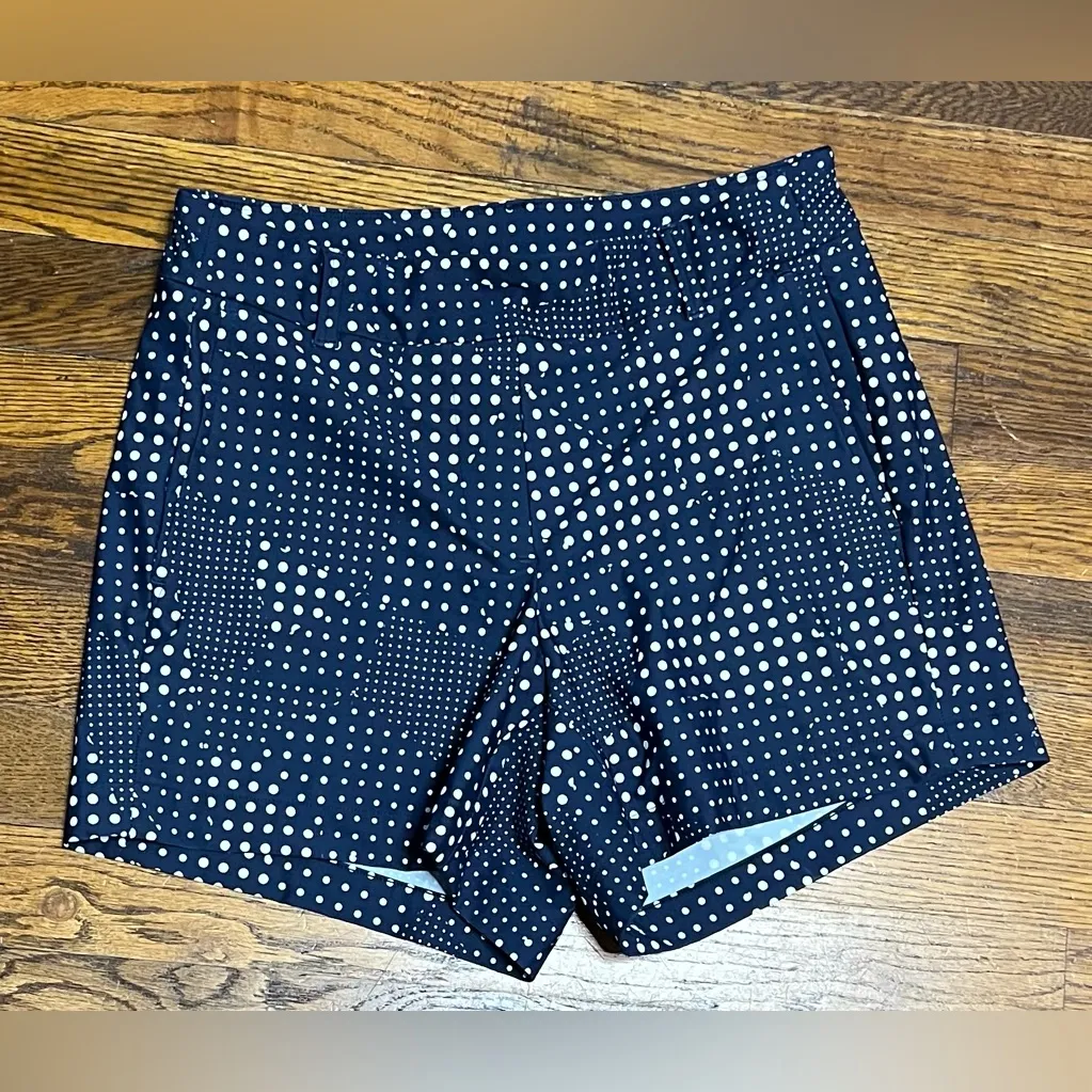 SPANX Womens 4'''' Sunshine Solution Shorts, Dot Patch Midnight Navy - Image 2