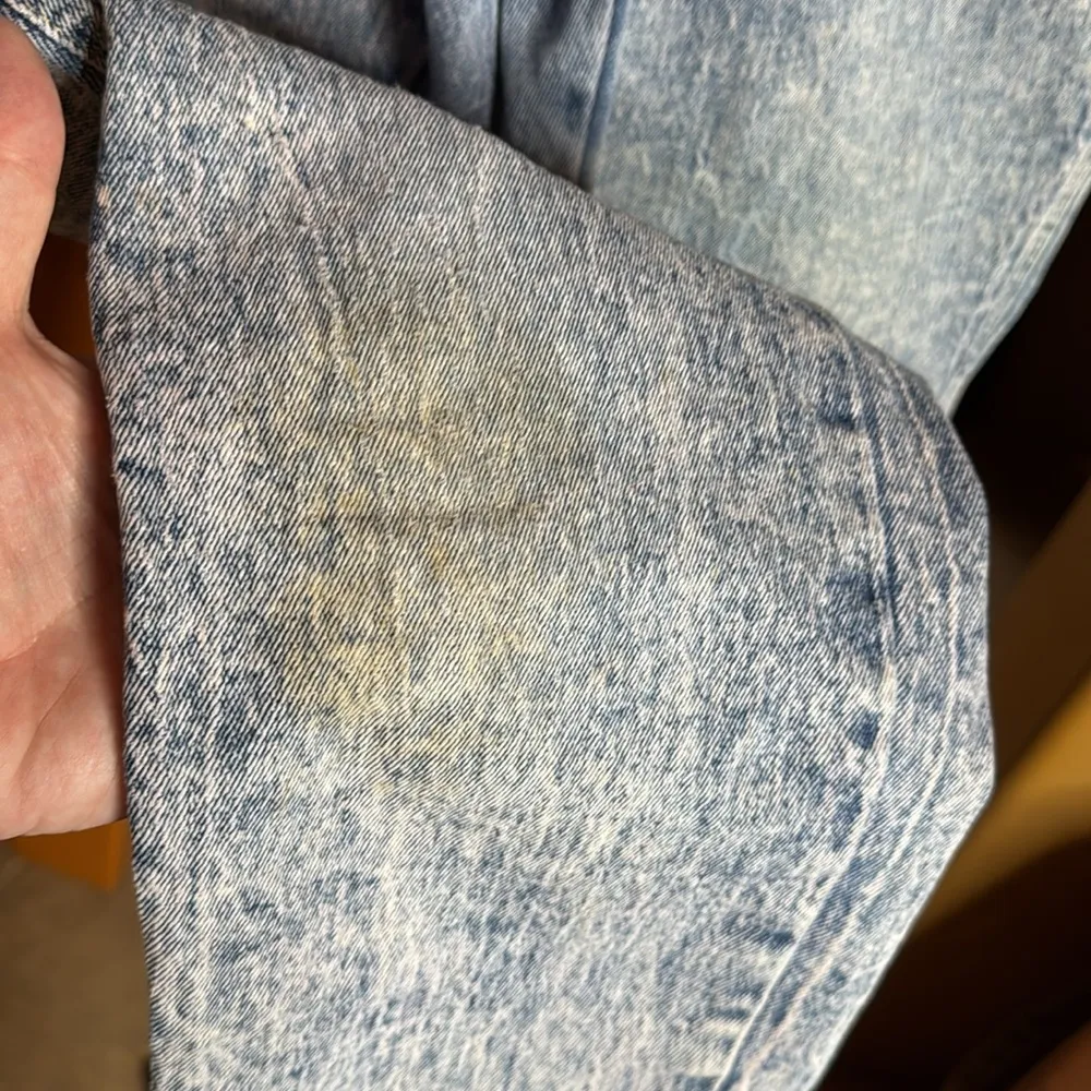 Vintage PS Gitano Denim Jeans Women's Blue Fade Acid Wash 80s 90s Size 10 Reg - Image 11